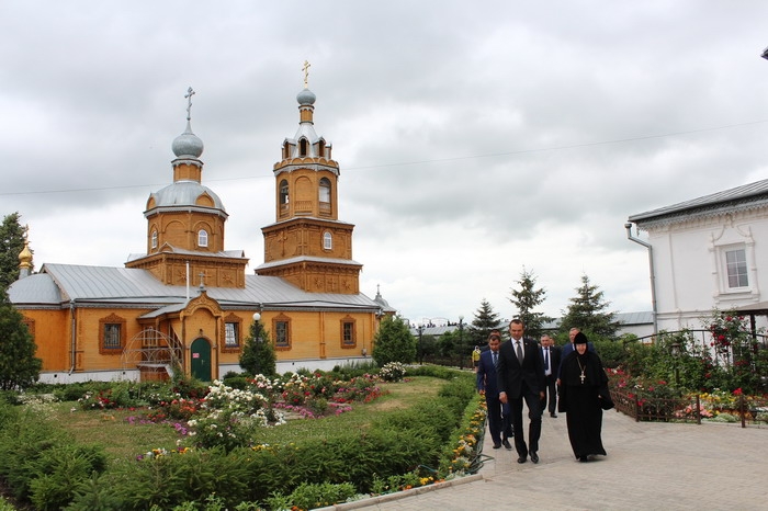 Тихвинский монастырь город Цивильск